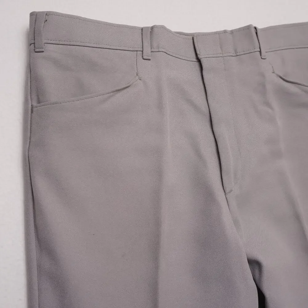 Vintage Levi's Action Slacks Sta-Prest Menswear Gray Dress Pants‎ 70s Trousers